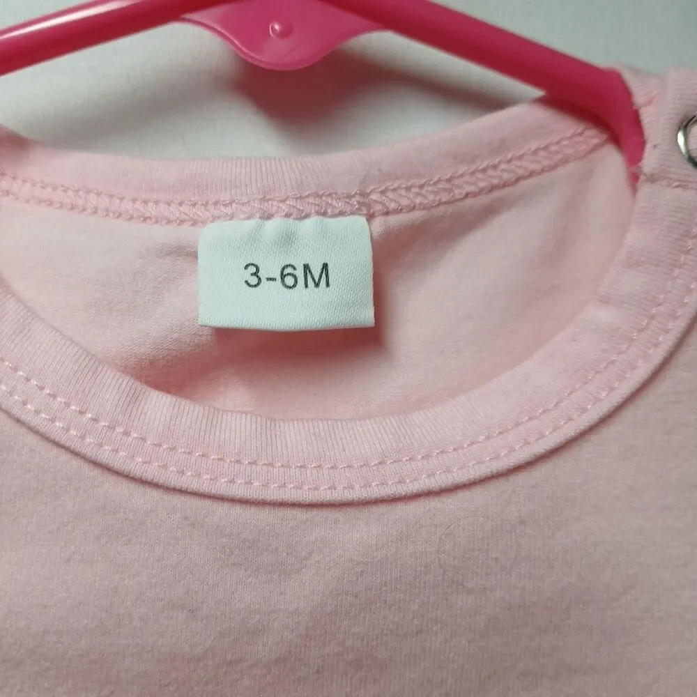 Pink Bunny One Piece 3 To 6 Month Easter